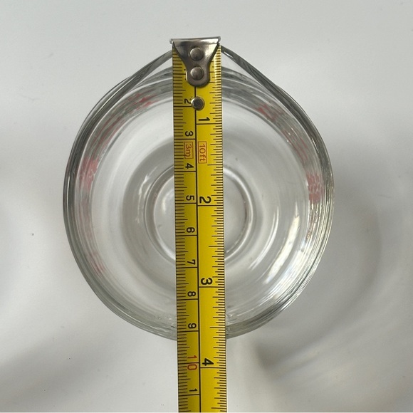 Anchor Hocking Poinsettia & Ribbons Sugar and Creamer Set of 2 - Picture 7 of 8